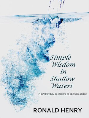 cover image of Simple Wisdom in Shallow  Waters